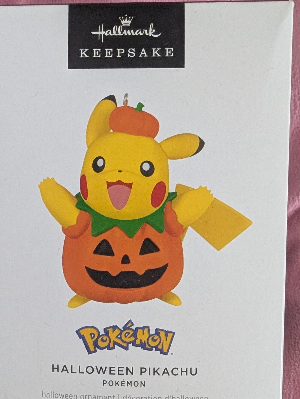 Hallmark Keepsake 2025 Pokémon Pikachu Halloween Ornament
